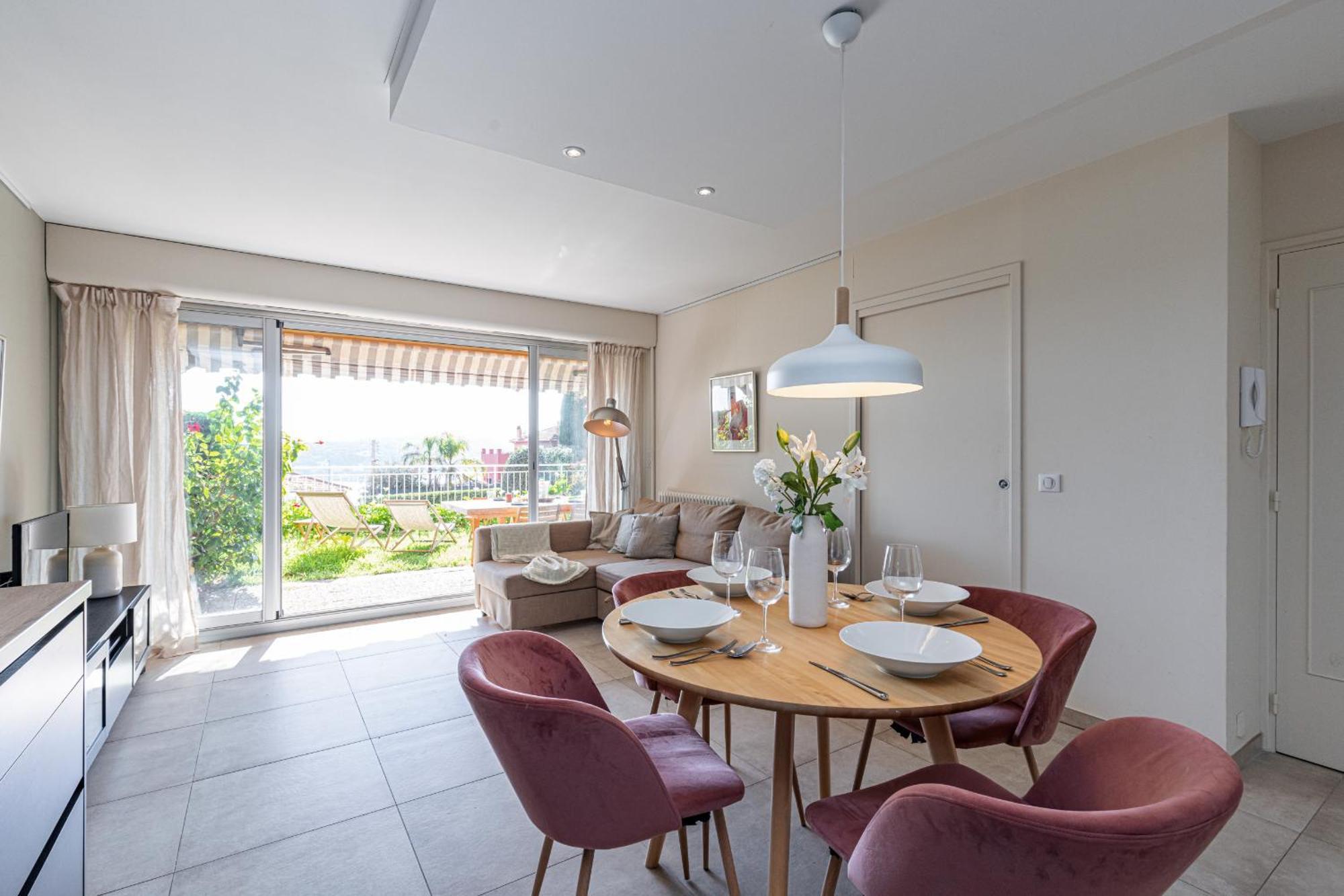 2 Bdr Villefranche-Sur-Mer Sea View Parking And Swimming Pool ภายนอก รูปภาพ