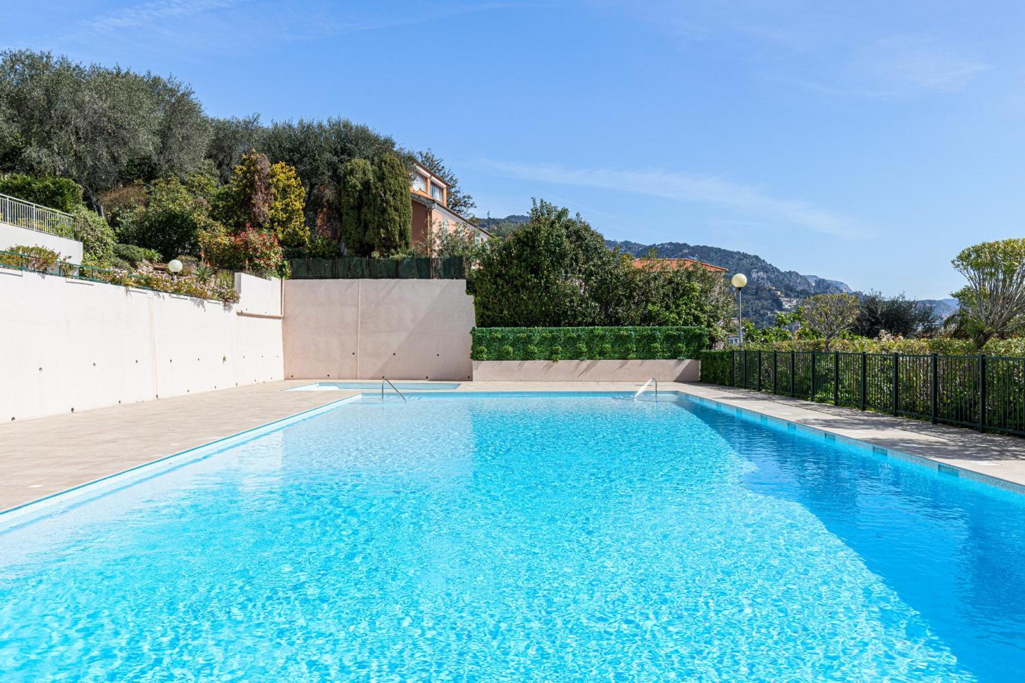 2 Bdr Villefranche-Sur-Mer Sea View Parking And Swimming Pool ภายนอก รูปภาพ