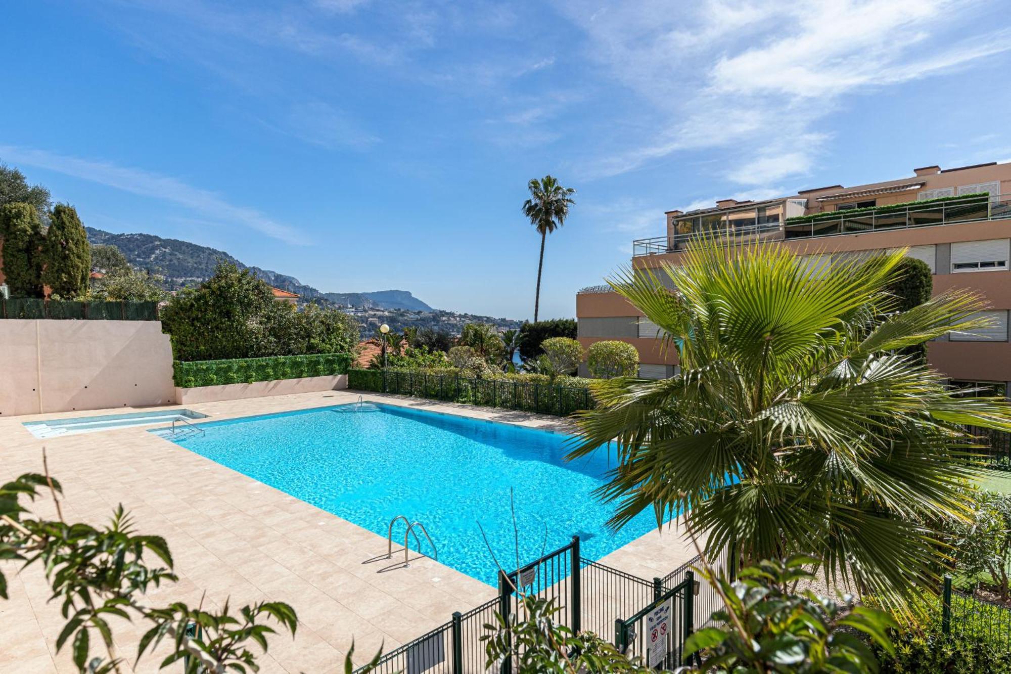 2 Bdr Villefranche-Sur-Mer Sea View Parking And Swimming Pool ภายนอก รูปภาพ