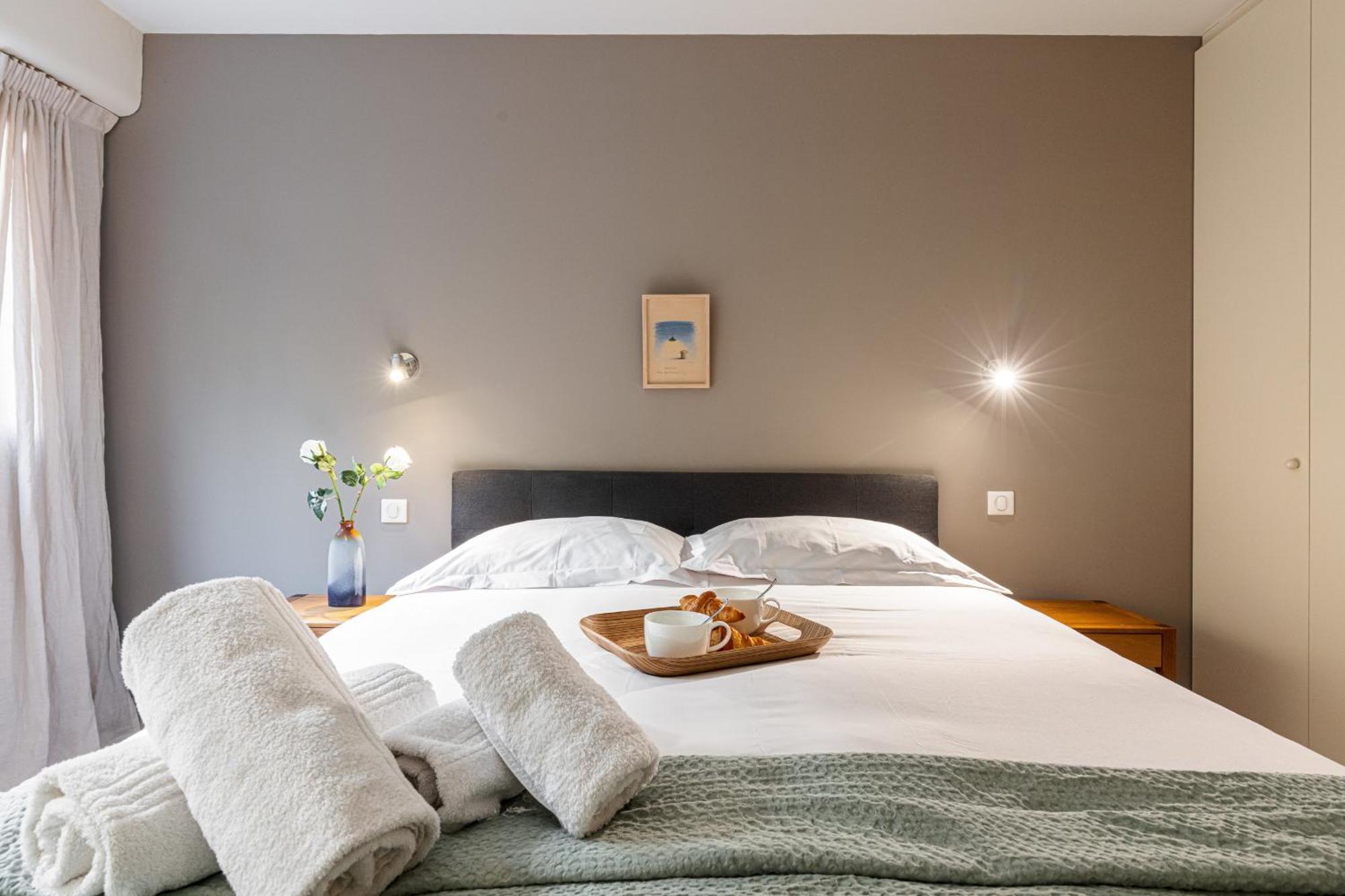 2 Bdr Villefranche-Sur-Mer Sea View Parking And Swimming Pool ภายนอก รูปภาพ