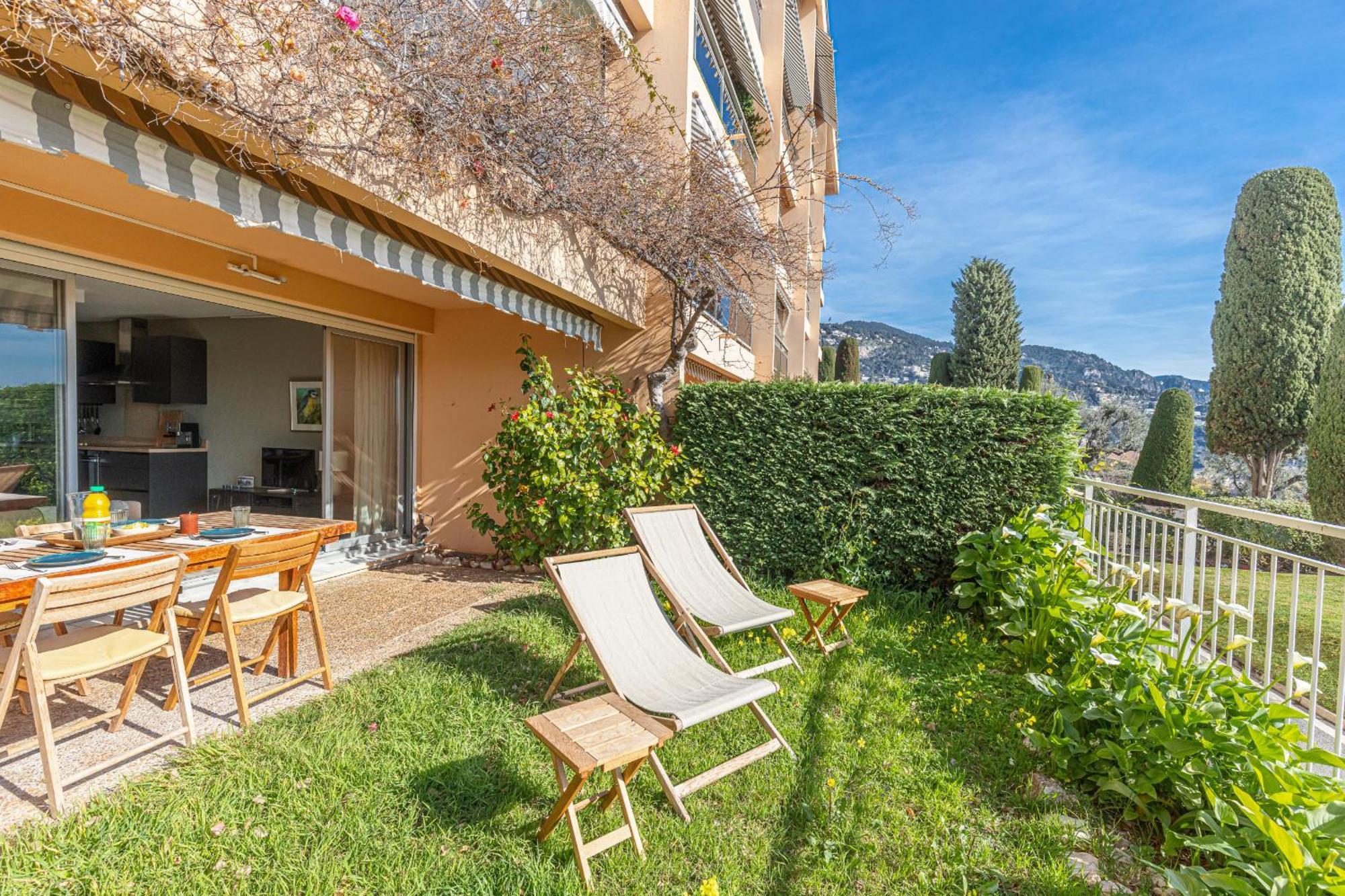 2 Bdr Villefranche-Sur-Mer Sea View Parking And Swimming Pool ภายนอก รูปภาพ