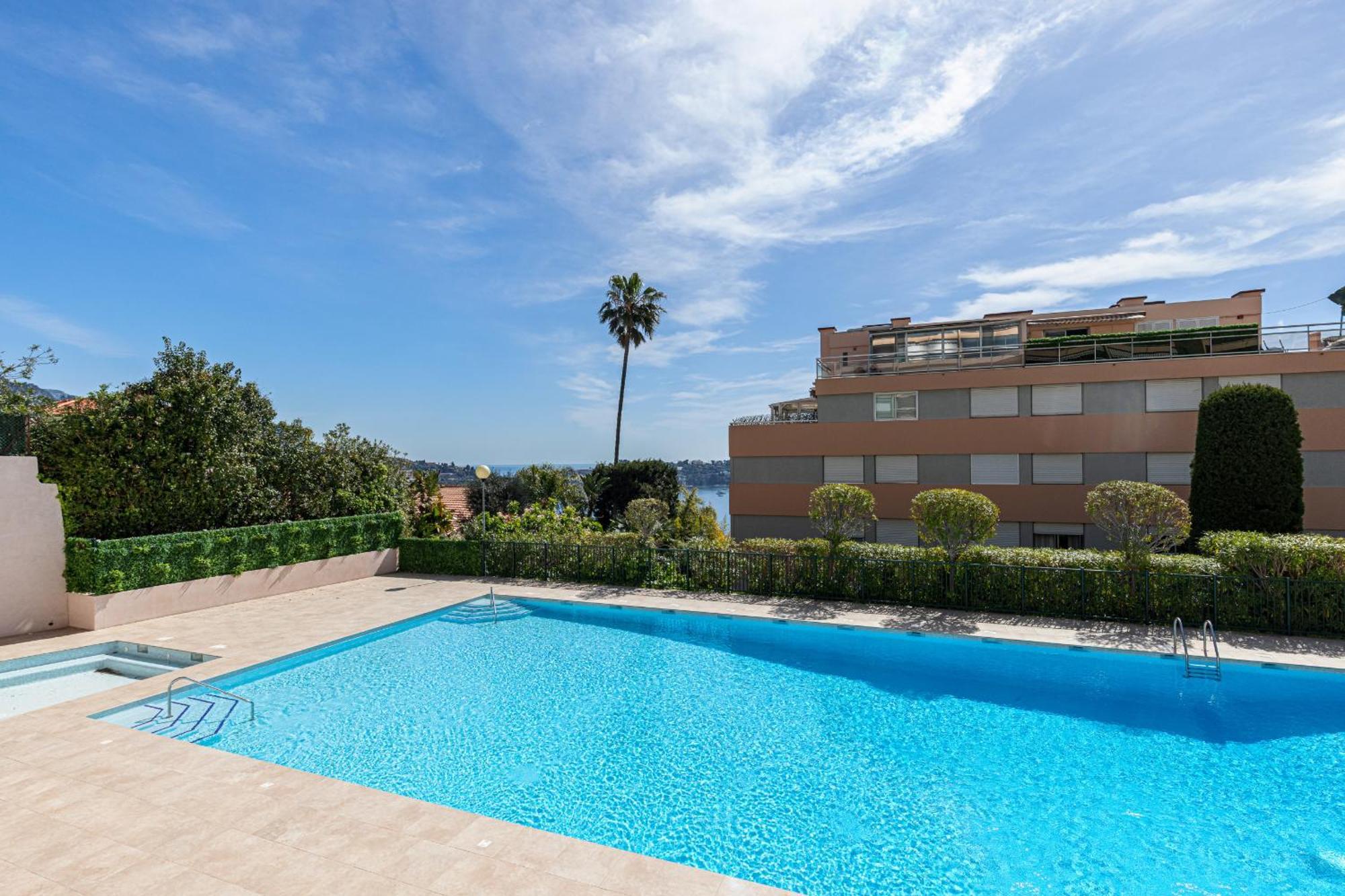 2 Bdr Villefranche-Sur-Mer Sea View Parking And Swimming Pool ภายนอก รูปภาพ